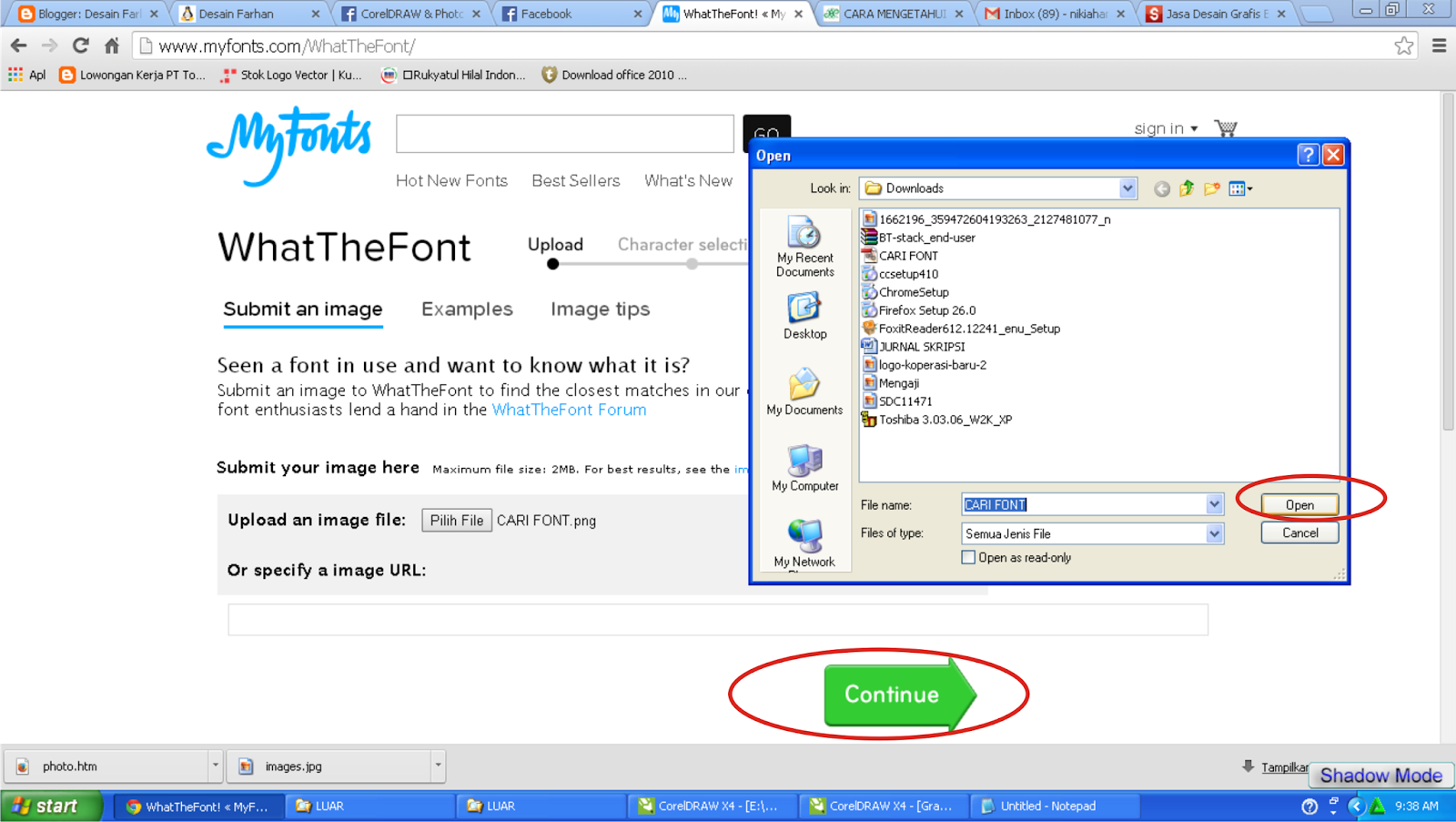 Cara Mengetahui Font Dari Gambar