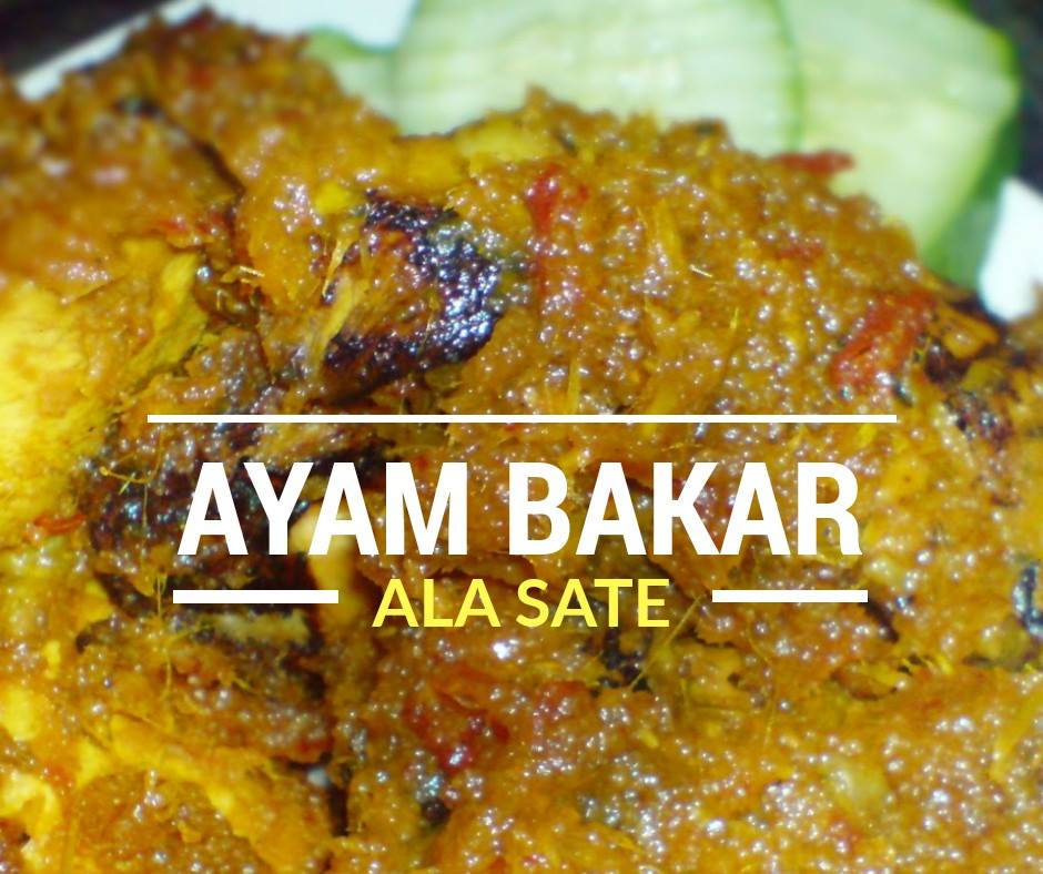Resepi Ayam Bakar Ala Sate - Blog BOM321