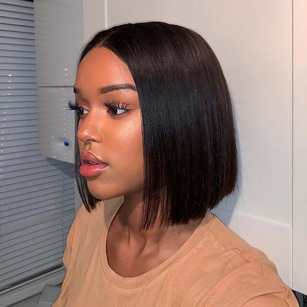 24 Inverted Bob Weave Hairstyles For African American Women