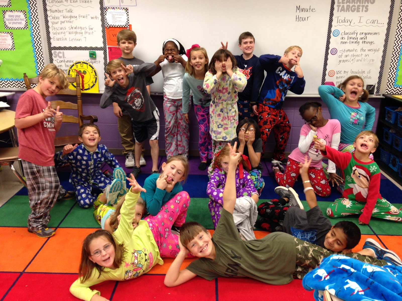 Mrs. Ekonen's Math and Science Blog: Pajama Day!