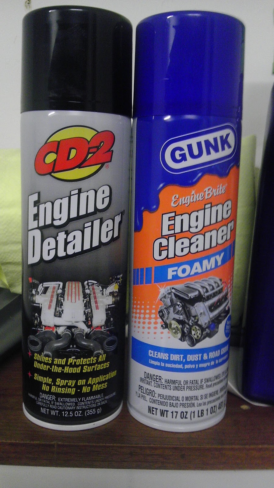 BMW 745 Project Engine Cleaner & Detailer