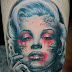 tatuaże z podobizną Marilyn Monroe