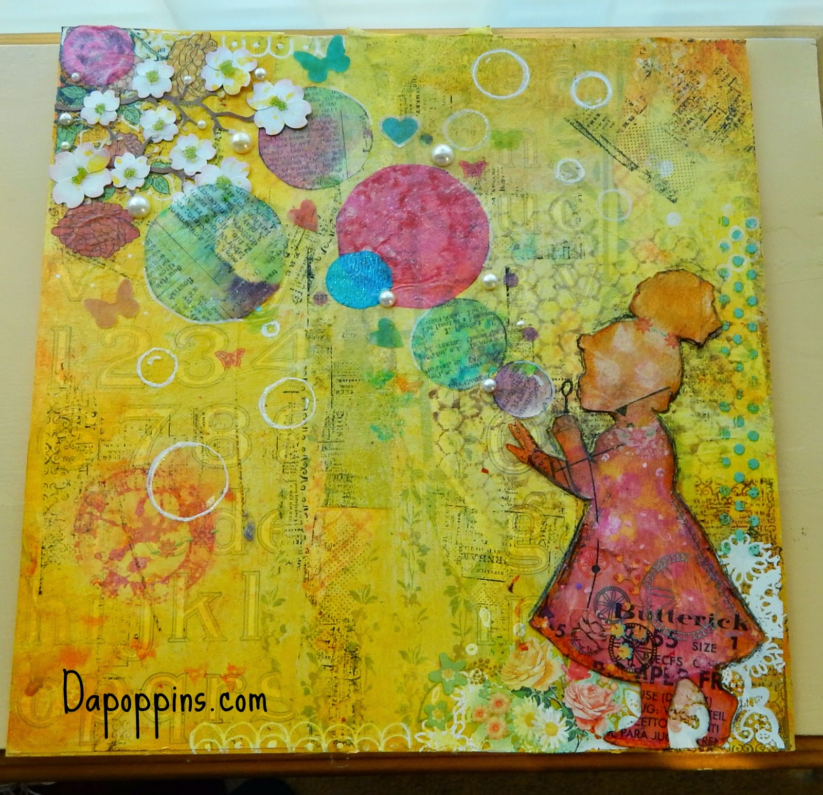Collage, Mixed Media, Art of Faith North West, Children, Kid's Bedroom Wall Art
