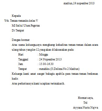 Contoh Surat Undangan Buka Puasa Bersama Perusahaan Kumpulan Surat Penting