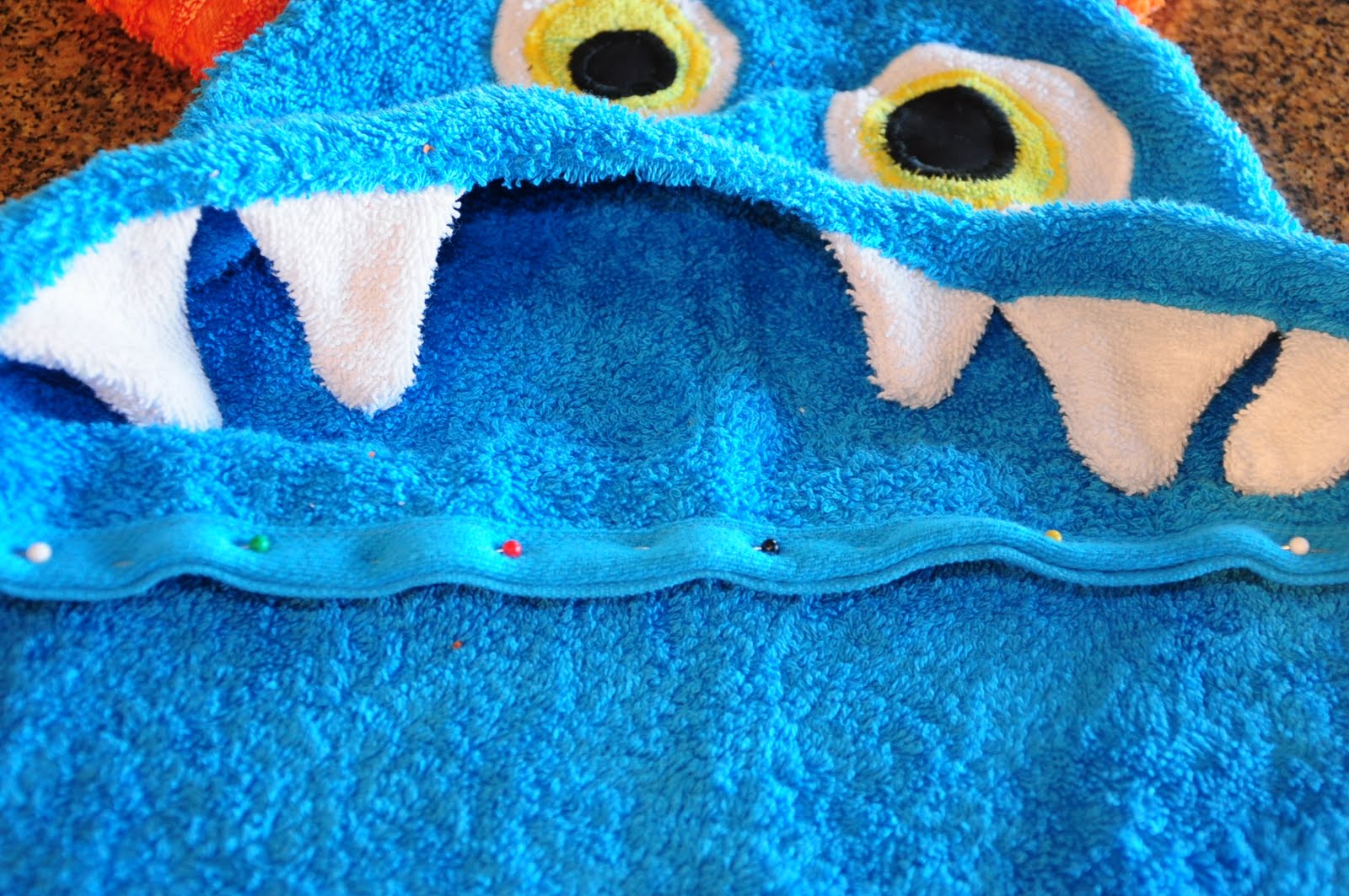 I live in someday Kohl's inspired hooded monster towel