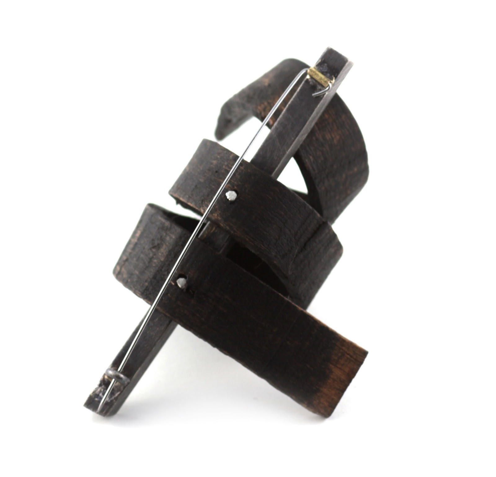 Wood + Meaning + Design = New Brooch Design by Gustav Reyes