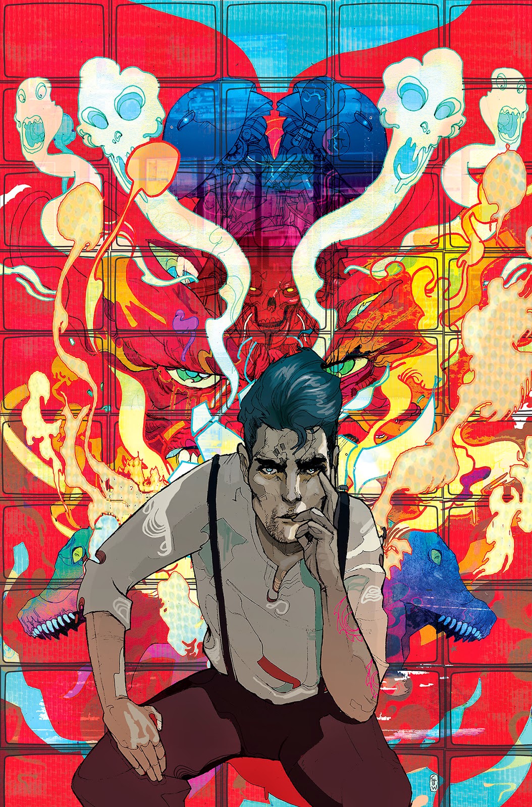 yalnız fok balığı Illustrations by Christian Ward