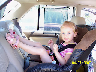 toddler in car seat
