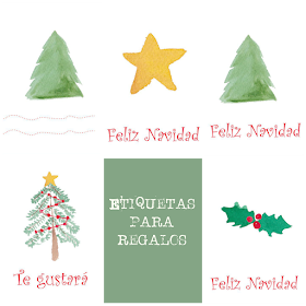 Etiquetas Imprimibles para Regalos de Navidad etiquetas-imprimibles