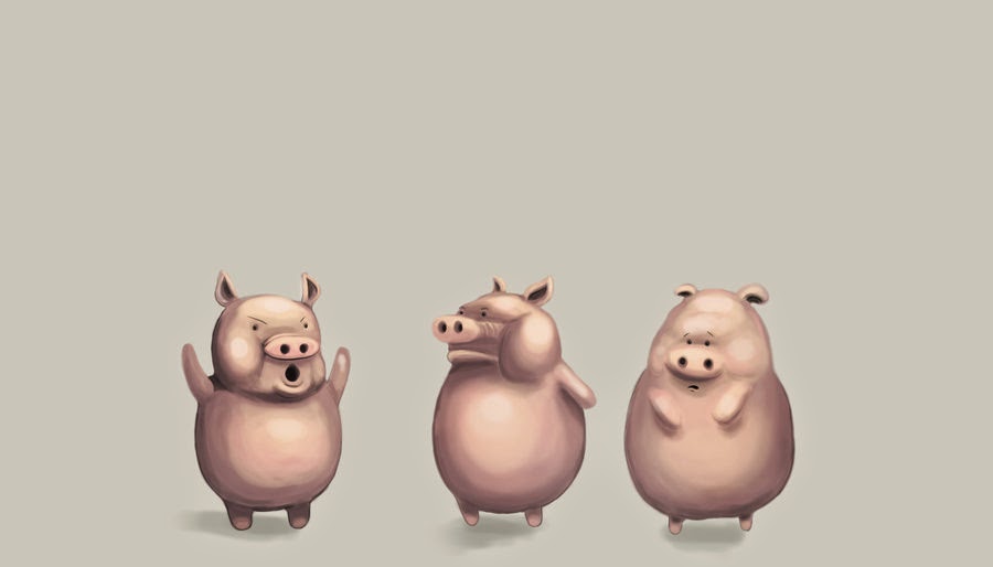 Trzy małe świnki, morały baśni, morał baśni trzy małe świnki, streszczenie baśni, baśnie na warsztacie, Mateusz Świstak, Limbo, three little pigs
