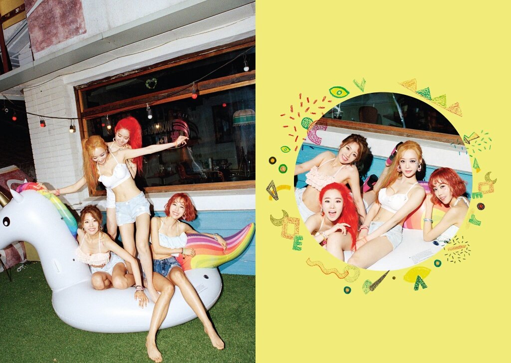 Kpop - Melody Day Reveal Summer Version Teaser Image | Kpop News And Lyrics
