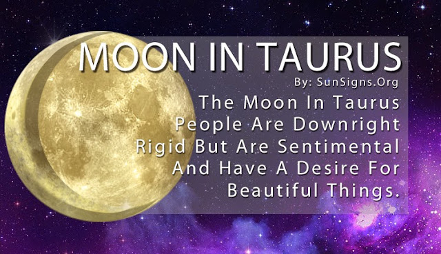 Astrology Moon in Taurus, Horoscope