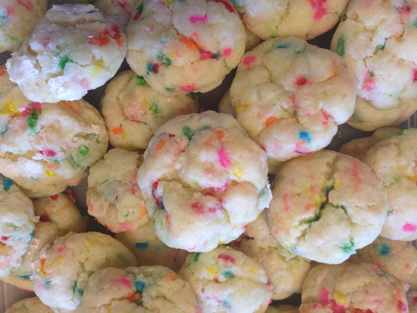 Corrie Food Funfetti Gooey *Cream Cheese* Butter Cookies