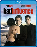 Bad Influence (1990) Blu-ray Cover