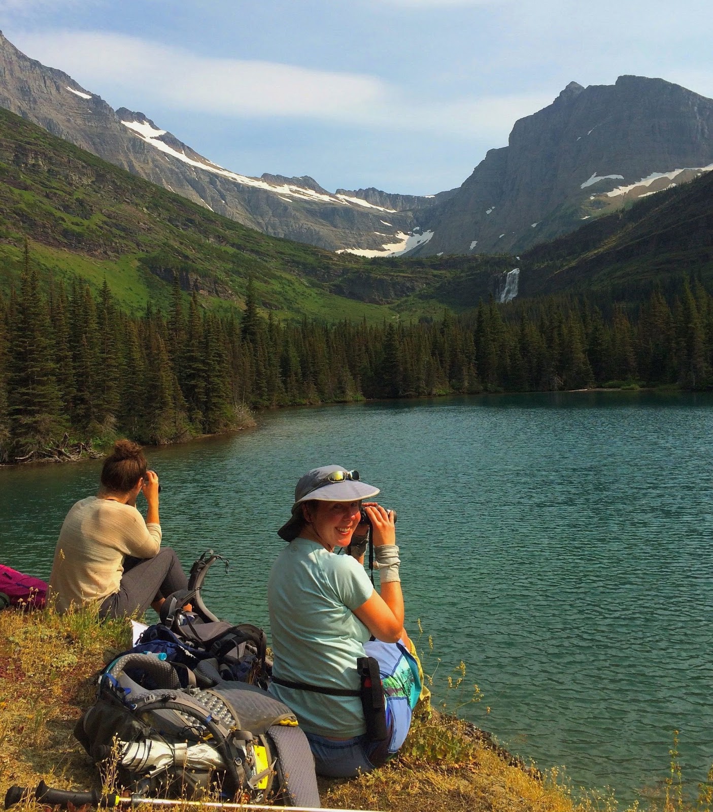 Rambling Hemlock Backpacking in Glacier National Park... for science!