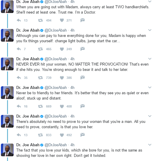 DG Bureau of Public Service Reforms dishes out marriage advise to men on twitter