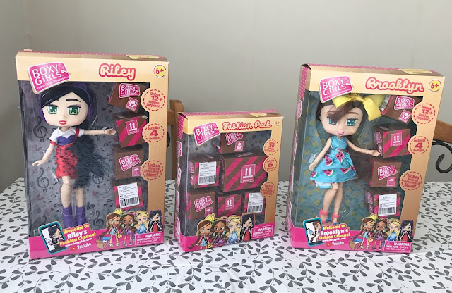 Boxy girls dolls and fashion pack 