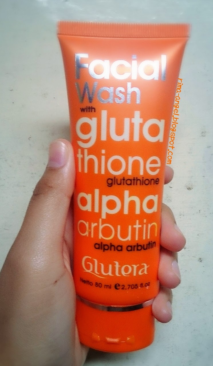 Review GLUTERA Facial Wash with Glutathione dan Alpha Arbutin