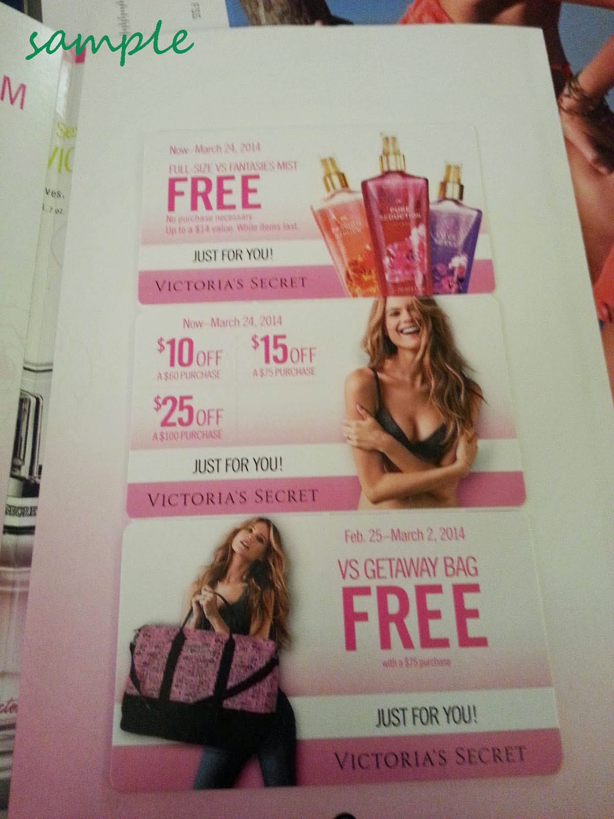 Victoria's Secret Coupons November 2014