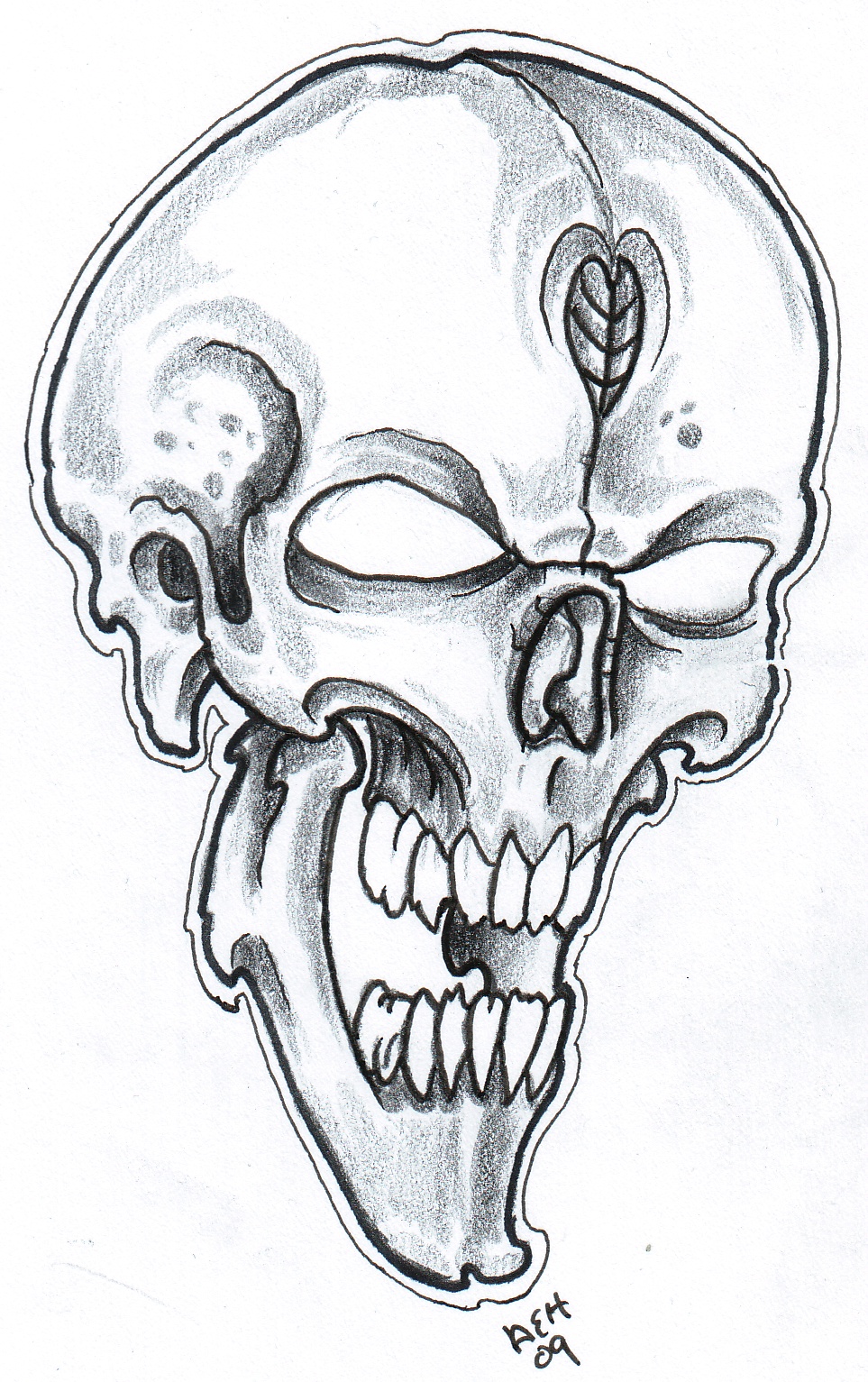 Afrenchieforyourthoughts Skulls Tattoos Drawings