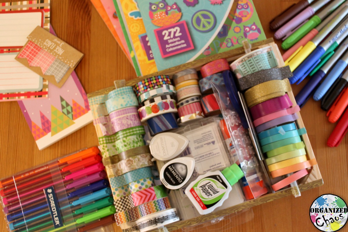 Mommy Monday my favorite planner supplies Organized Chaos