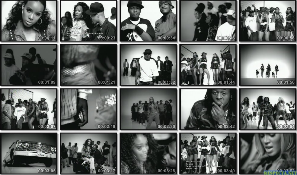 Black Music Fac Destiny's Child Ft. T.I & Lil Wayne Soldier (AVI)