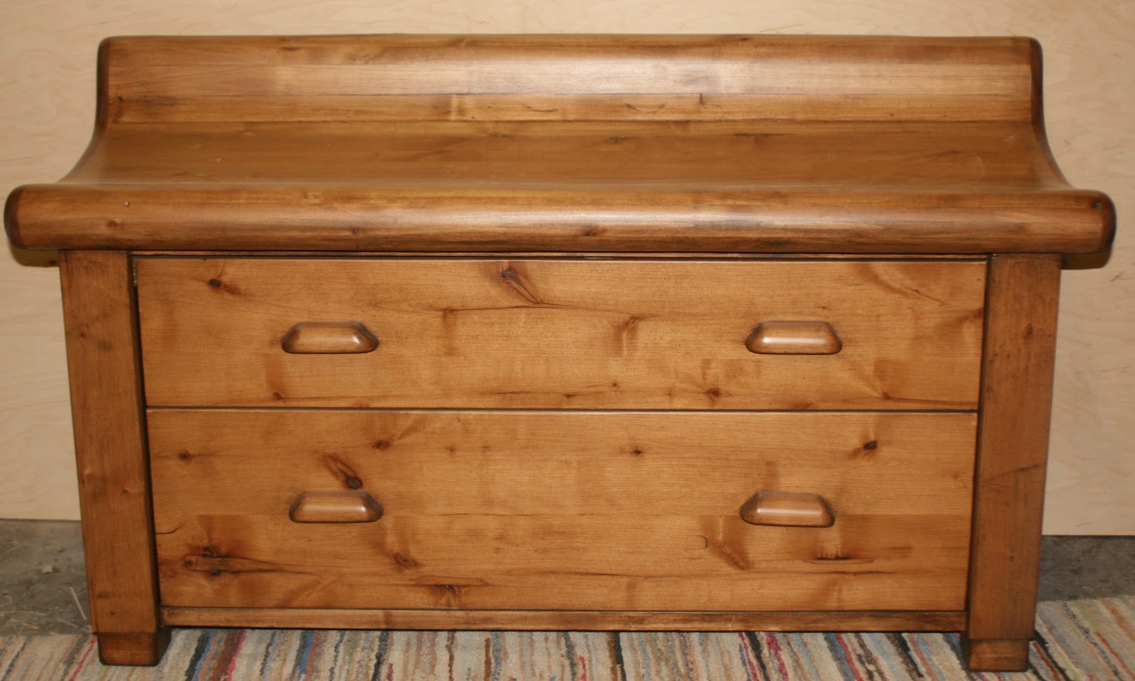 Hand Crafted Originals and Restored Furniture Knotty Alder Wood