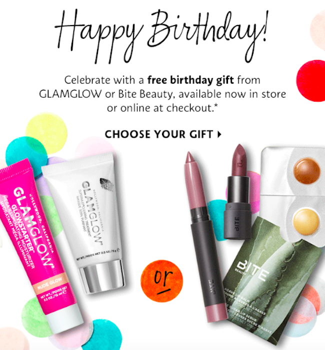 2018 Sephora Birthday Gift (psst...it's free!) Neon Rattail