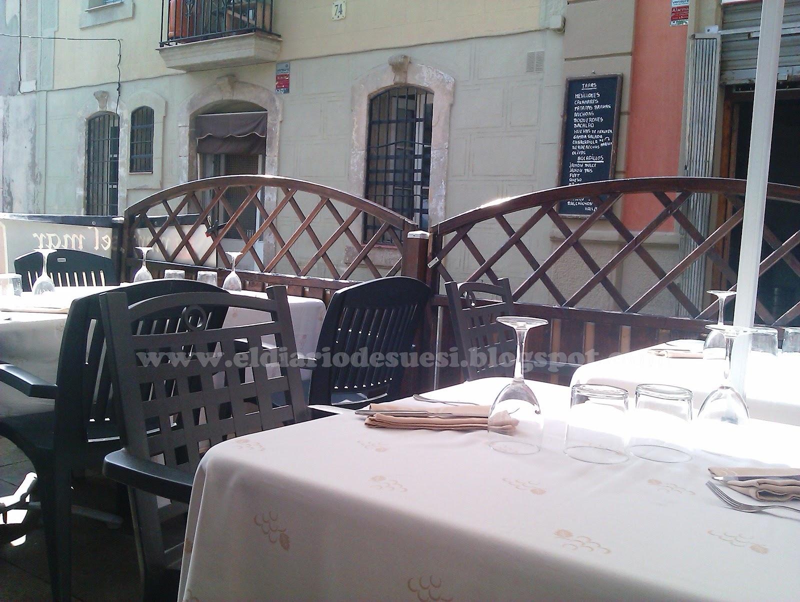 EL DIARIO DE SUESI: Una recomendación: Restaurant La Vinya 