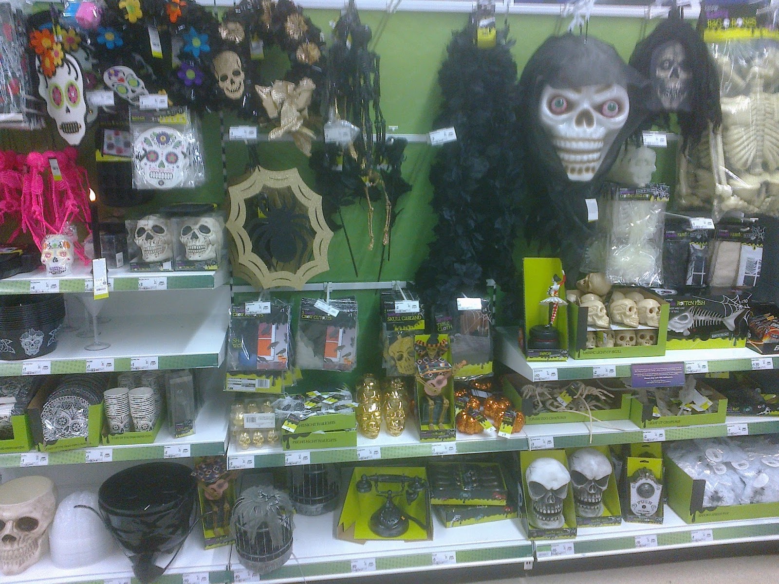 Halloween Vince's dark delights! Asda Halloween 2016