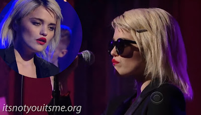 Sky Ferreira Pouts You're Not The One On David Letterman
