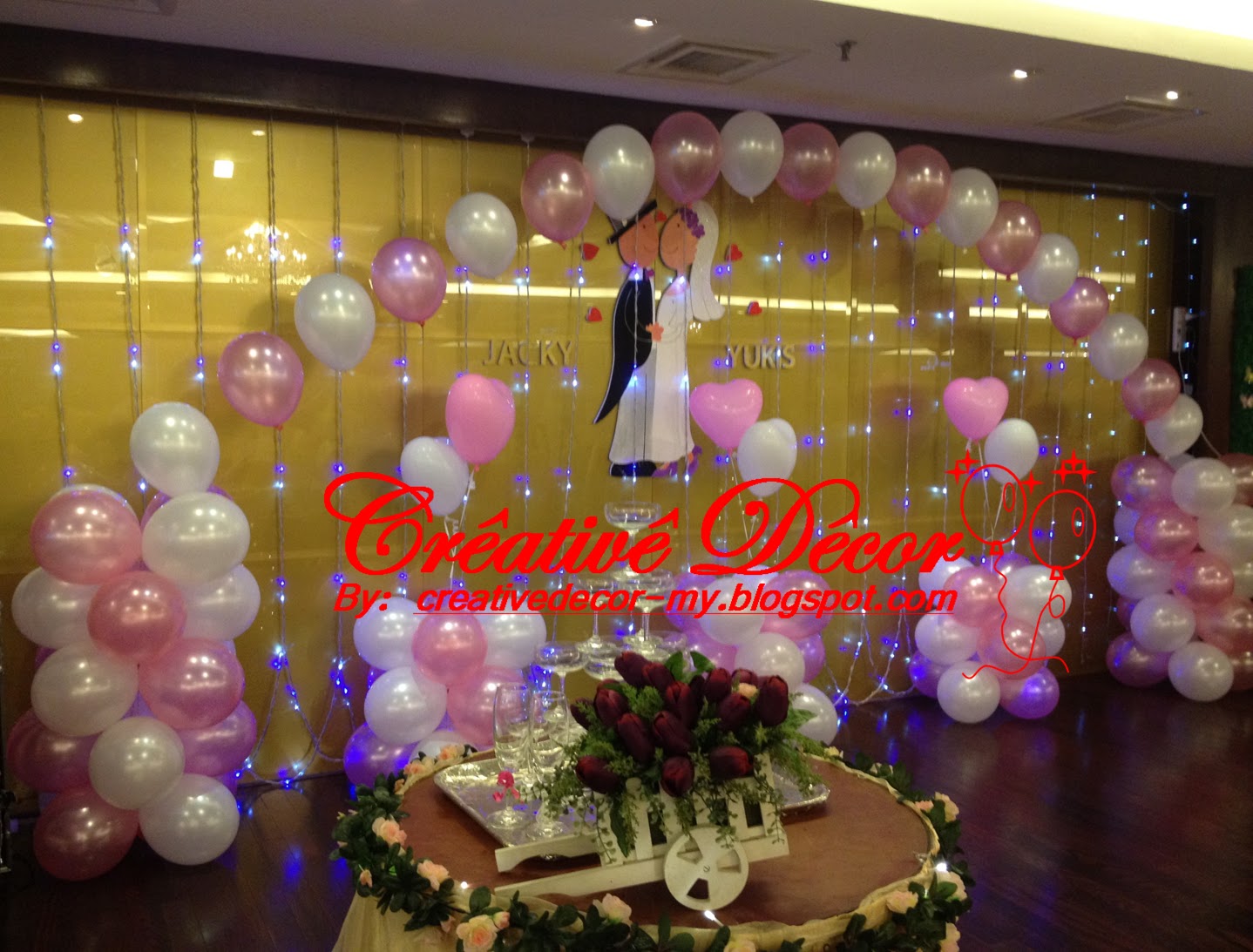 CreativeDécor by Vincent PRODUCT STAGE BALLOON DECORATION