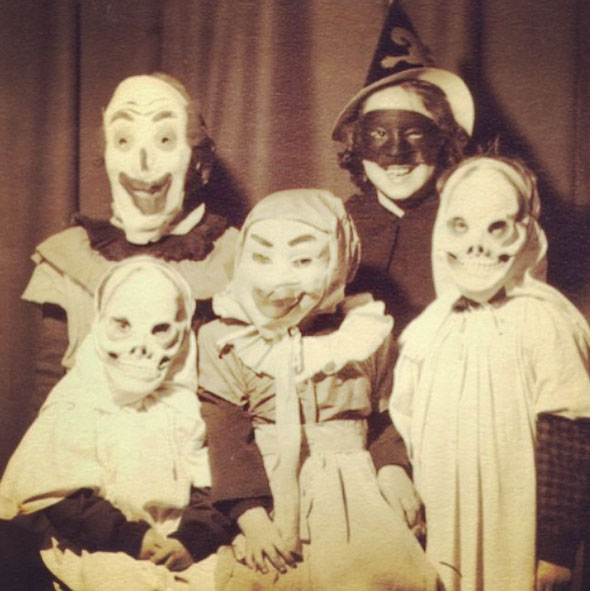 Vintage Halloween Mask Photos  Blood Curdling Blog of Monster Masks