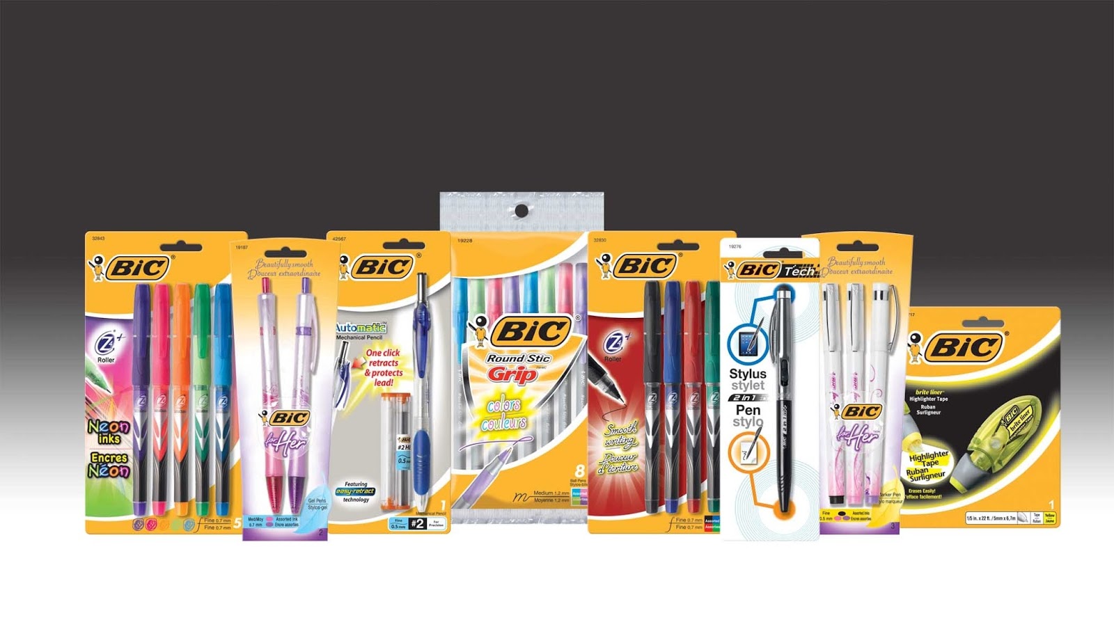 Start school the "write" way with BIC backtoschool product lineup