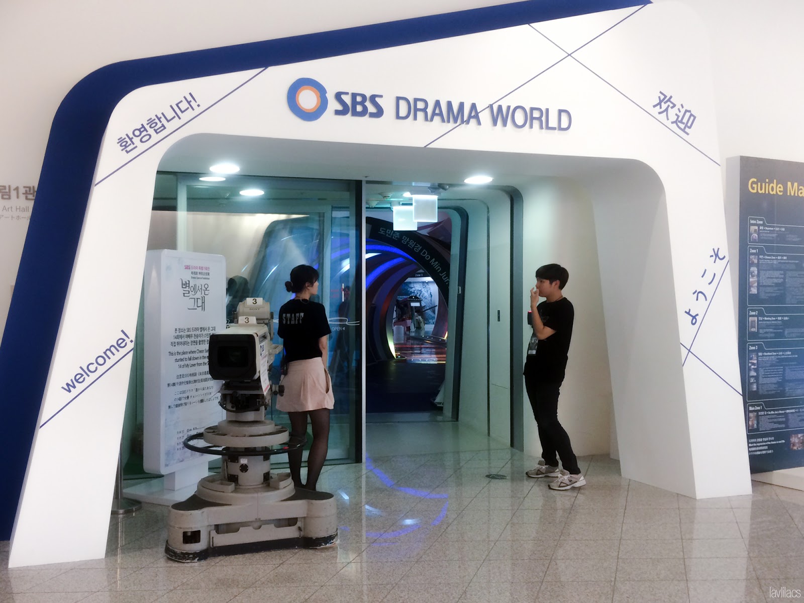 Seoul, Korea - Summer Study Abroad 2014 - Dongdaemun Design Plaza DDP - SBS My Love From Another Star Exhibit