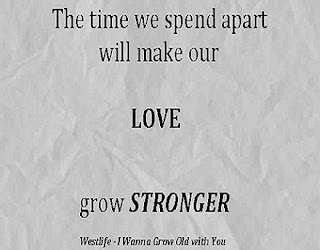 Song Lyric : Westlife I Wanna Grow Old with You + Indonesian
