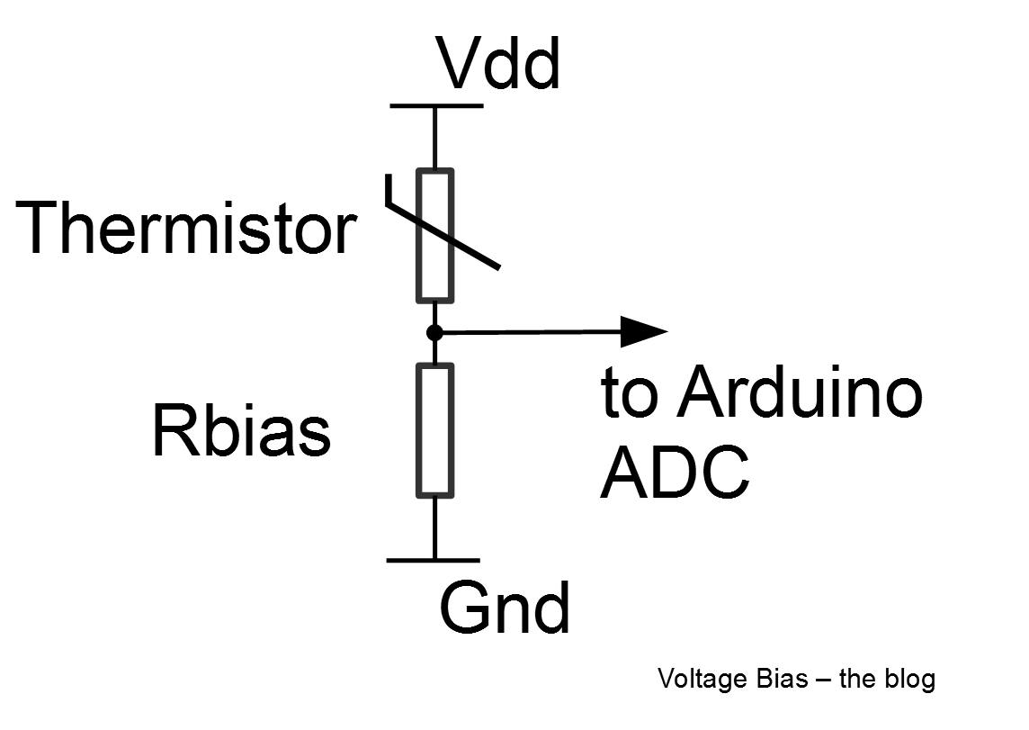 VoltageBias The Electronics Blog CAN Bus Project part 2 Thermistors