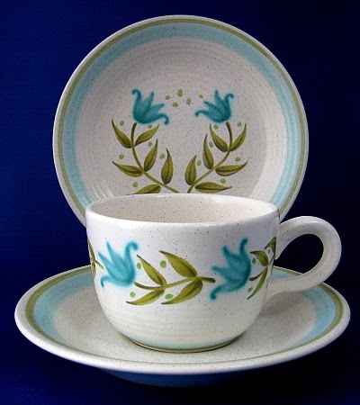 Teacup Tuesday Franciscan Tulip Time Antiques And Teacups