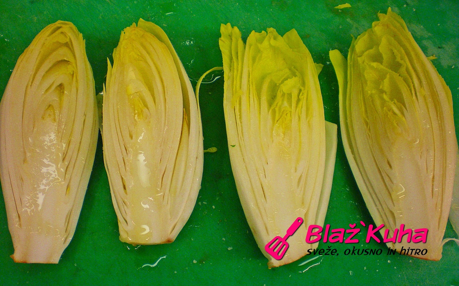 Belgijski radič na žaru | BLAŽ KUHA - kuharski blog