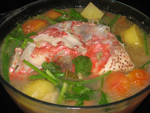 From Dapur Bubu: sup kepala ikan merah 2