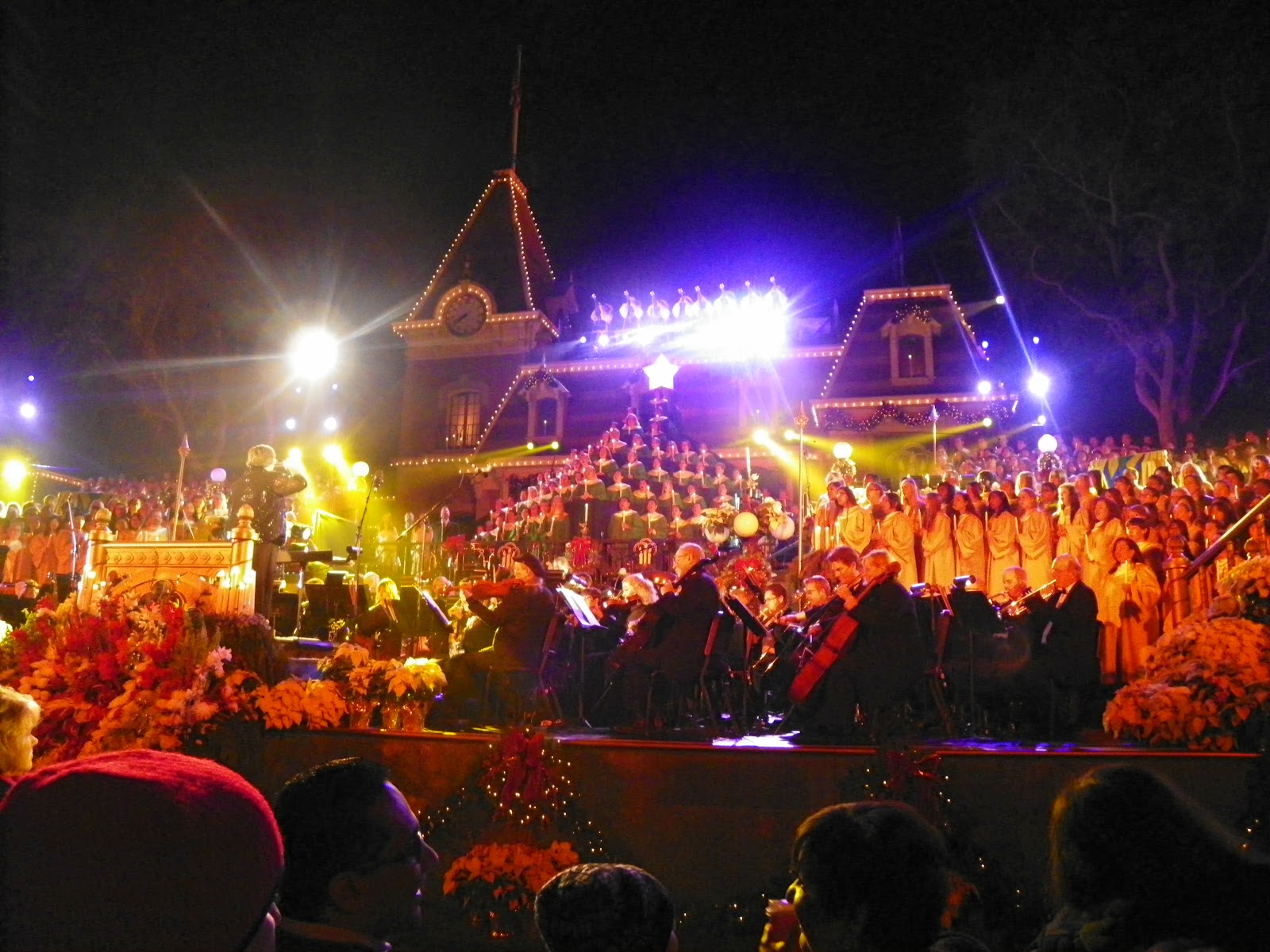Pixie Pranks and Disney Fun: Disneyland Candlelight Processional