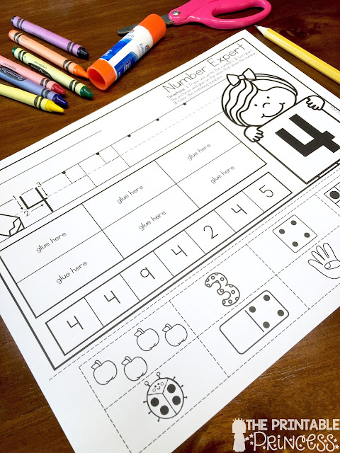 The Printable Princess: Number Sense for Kindergarten