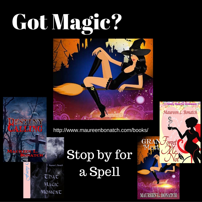 Check out my Paranormal Romance & Fantasy Fiction on my Website