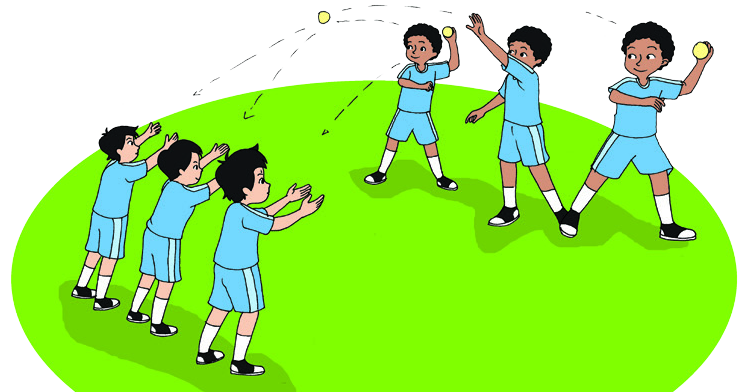 Teknik Melempar dan Menangkap Pada Permainan Bola - Blog Olah Raga