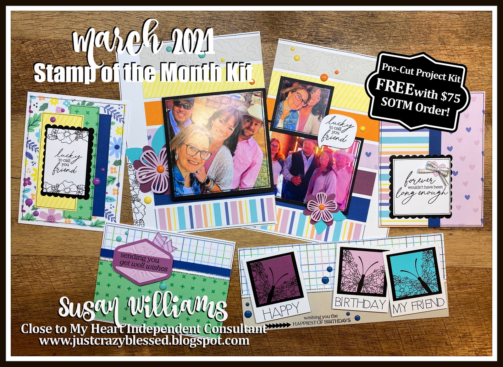 March 2021 Stamp of the Month Workshop!