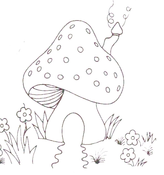 50 desenhos, moldes e riscos de cogumelo para colorir, pintar, imprimir!  Muitos desenhos de cogumelos! - ESPAÇO EDUC…