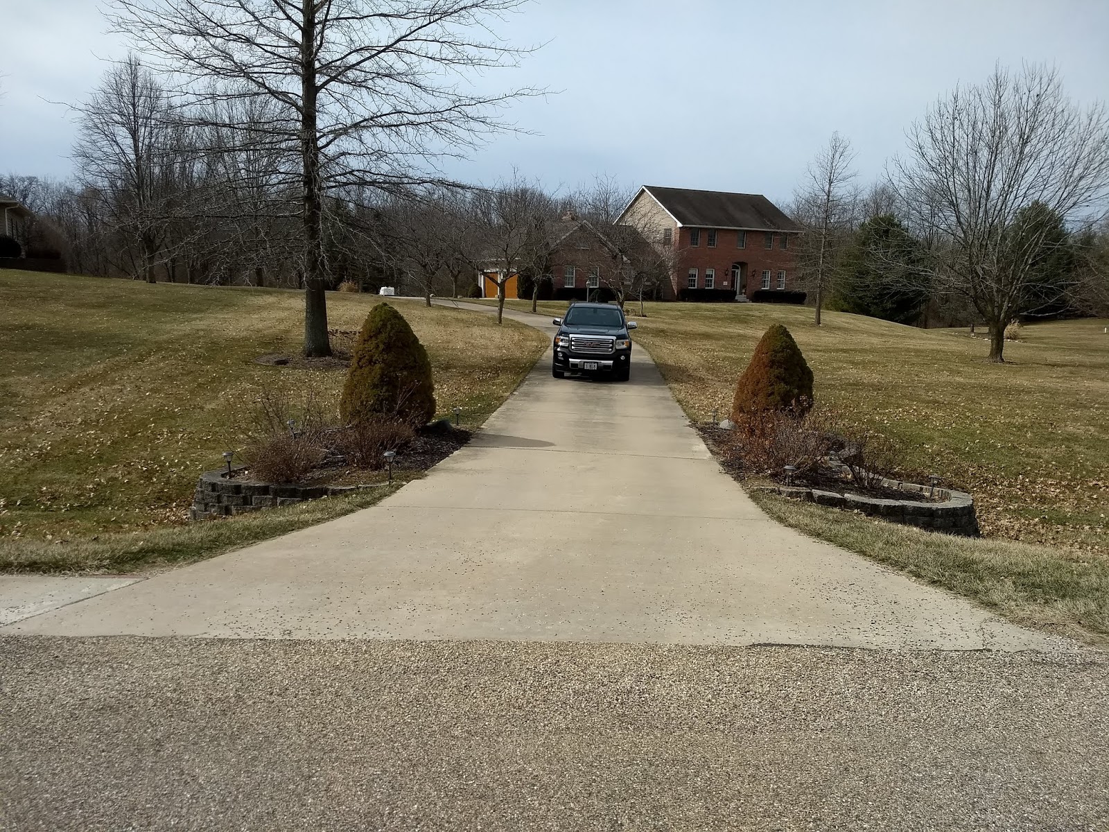 Designer Concepts Landscape Architecture Driveway Entrance Facelift