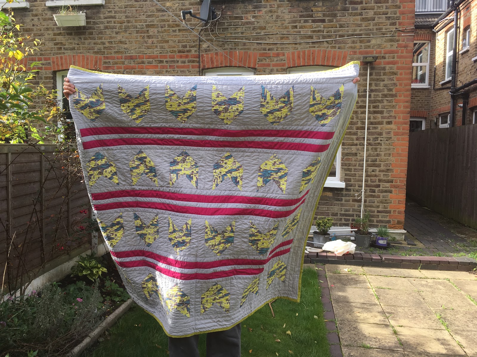 Kathryn's Busytown Grayson Perry quilt