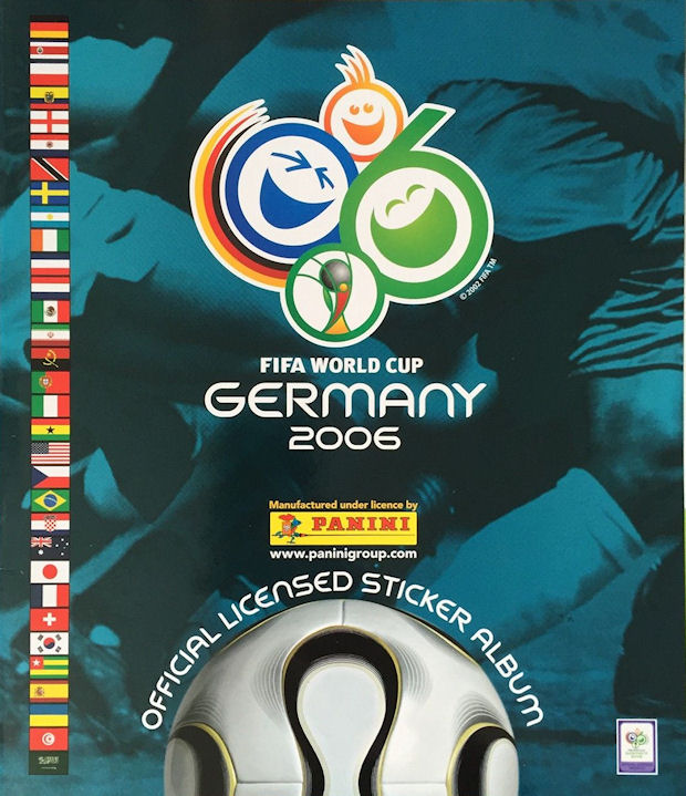 ANY 20 PANINI 2006 FIFA WORLD CUP GERMANY  ALBUM STICKERS 