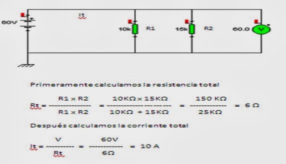 Programa Para Calcular La Resistencia Total De Un Circuito